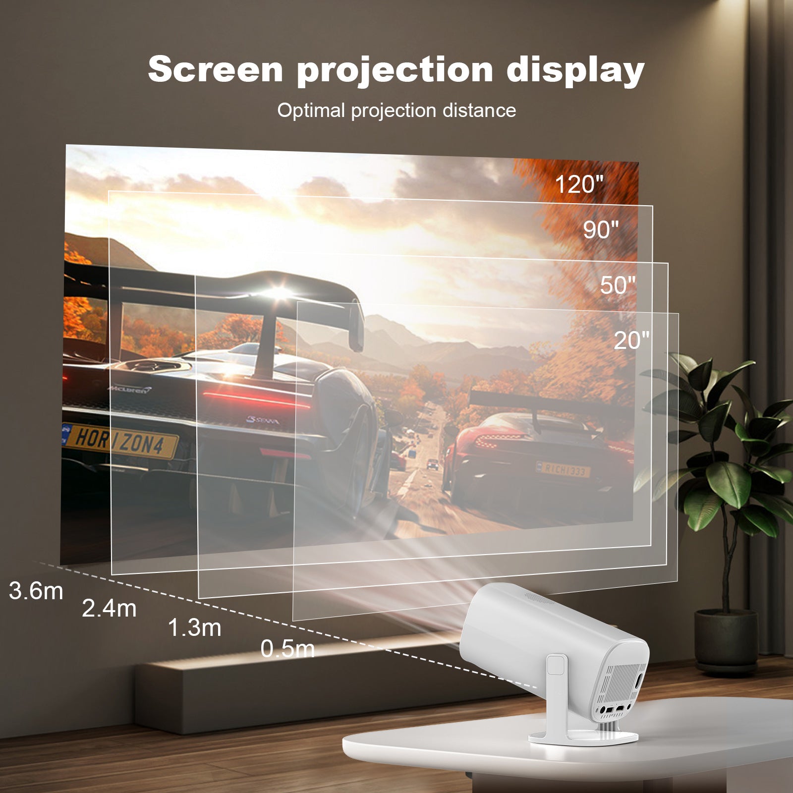 P30 Projector - Android Portable Projector